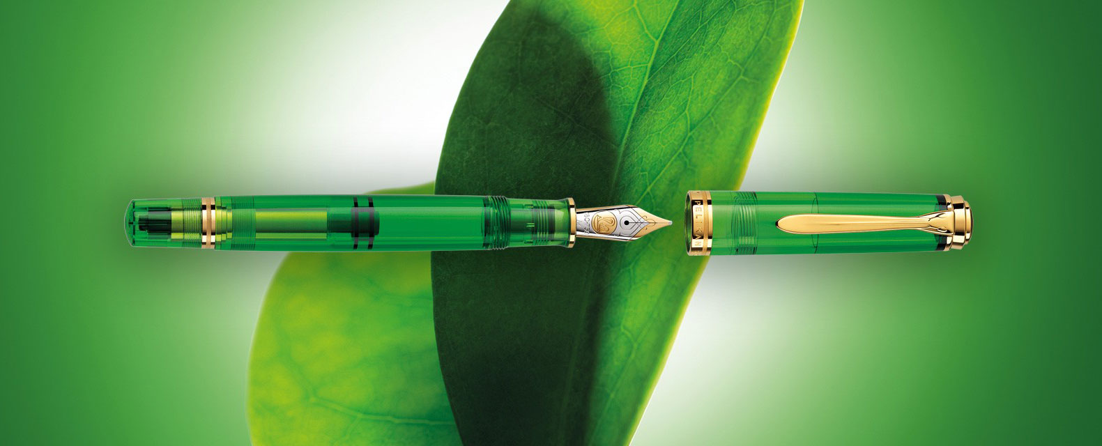 Pelikan Souveran 800 Special Edition Fountain Pen Green Demonstrator