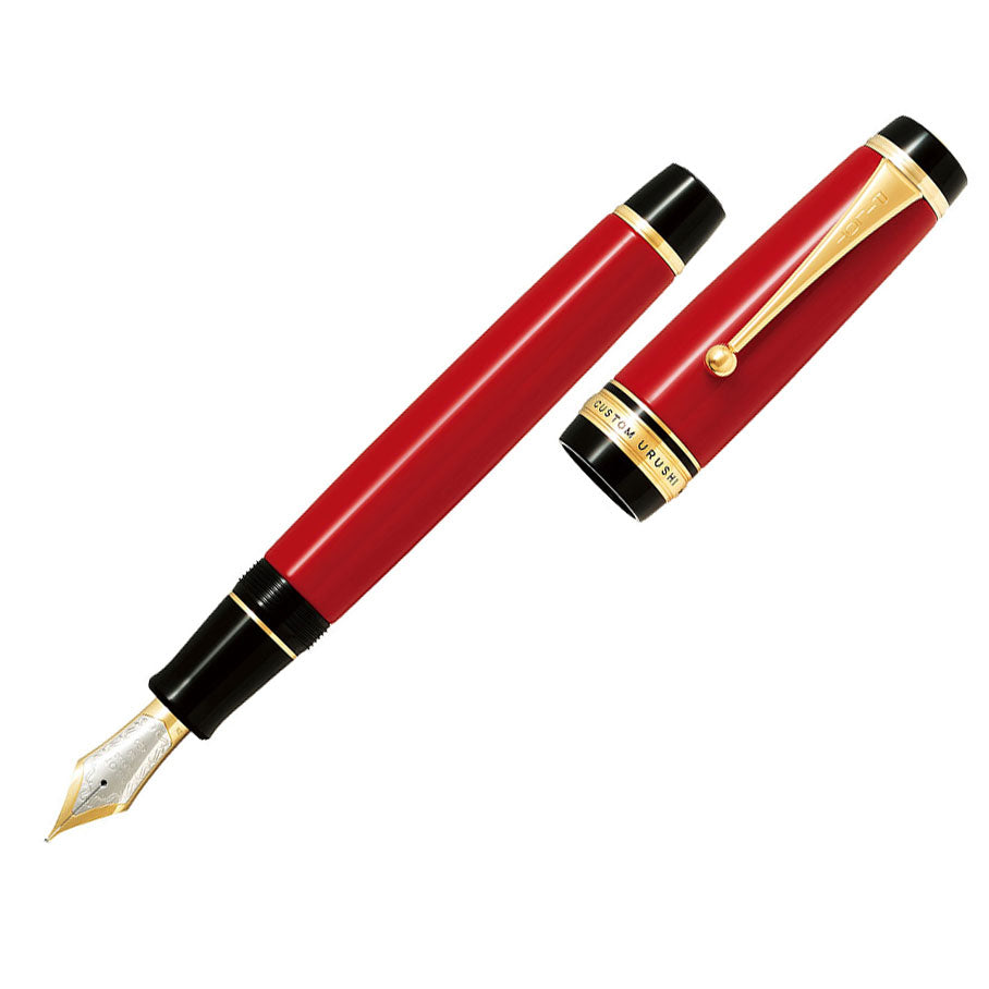 Pilot Custom Urushi Fountain Pen Vermillion