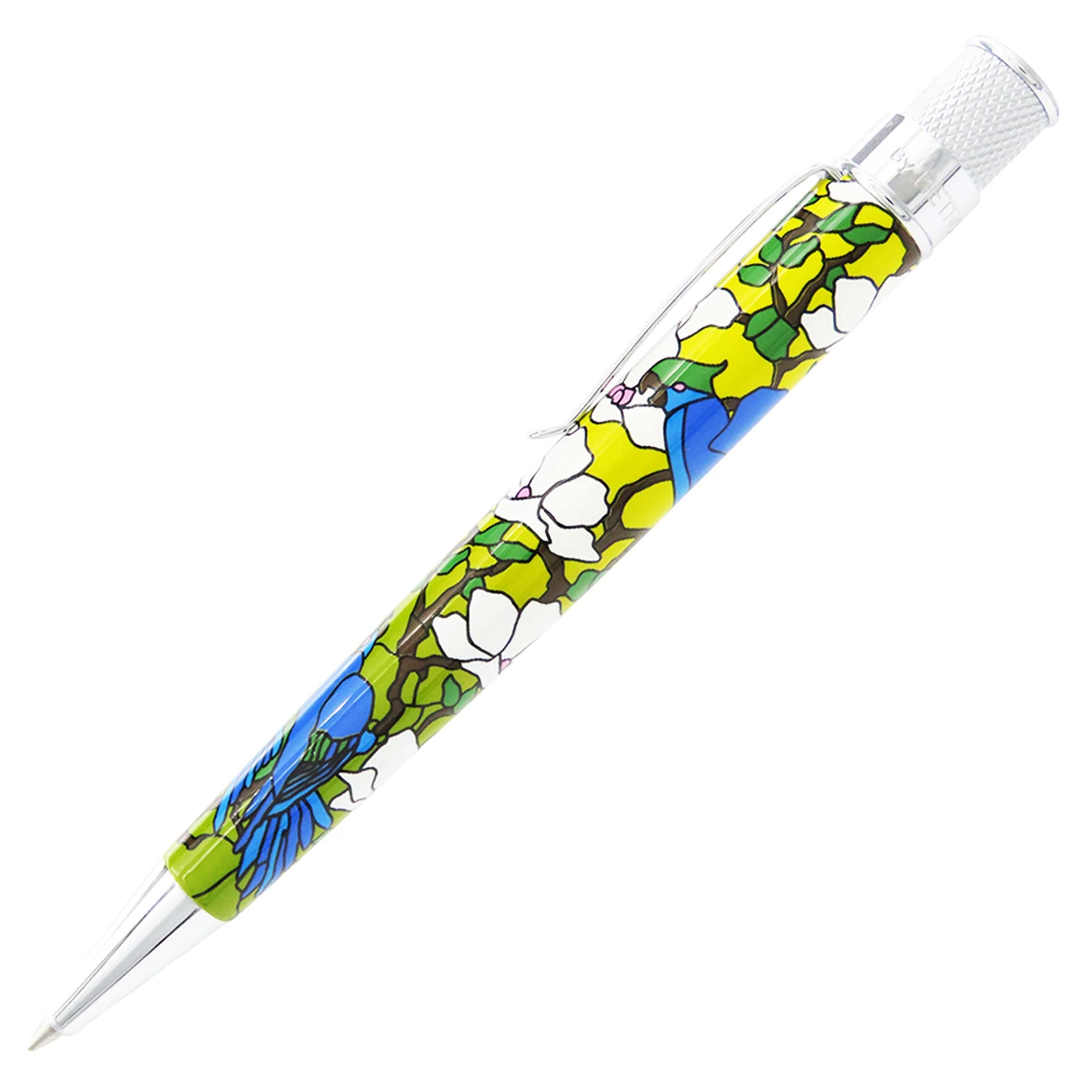 Retro 51 The Metropolitan Museum - Louis C. Tiffany Favrile Parrots Rollerball