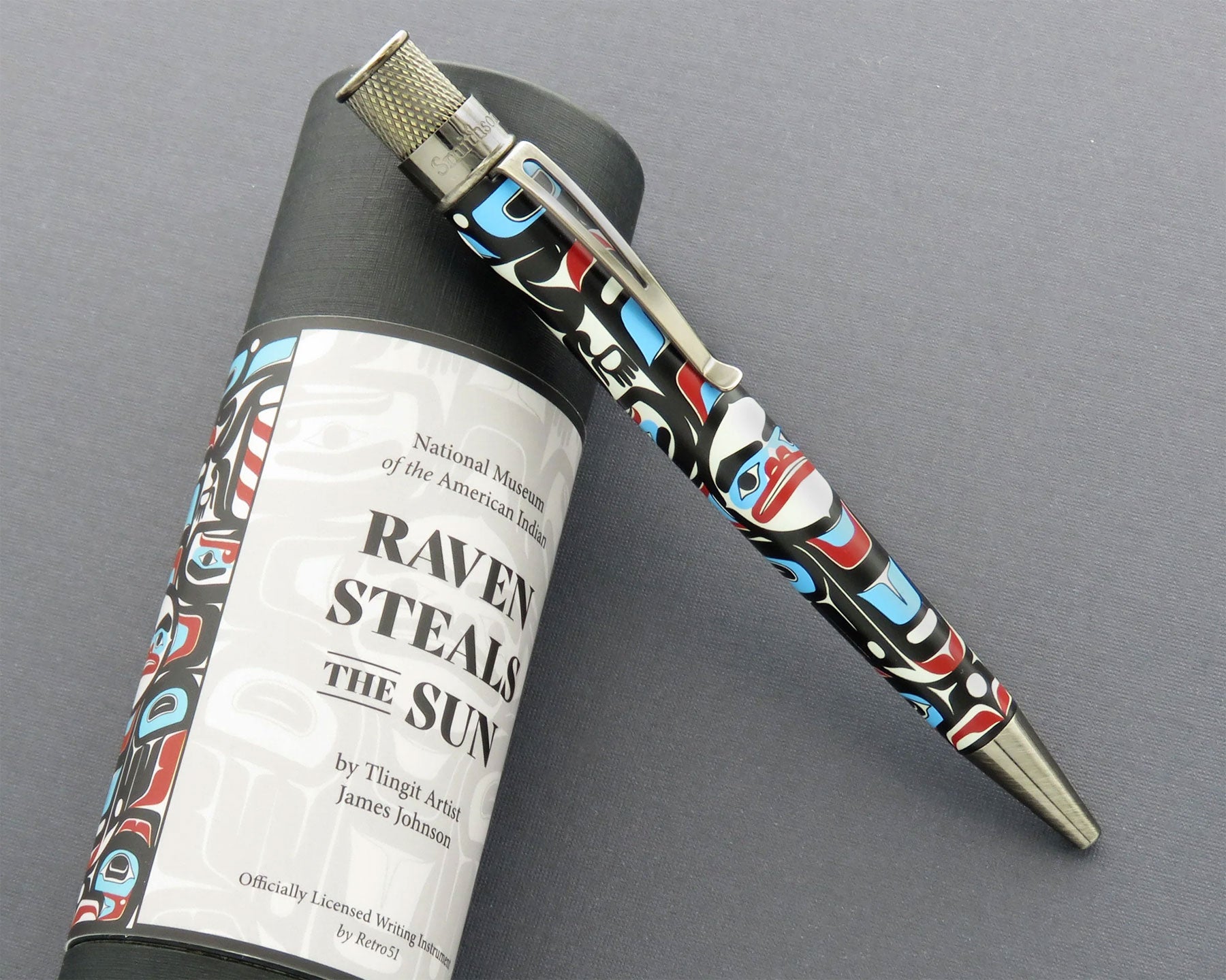 Retro 51 Smithsonian - Raven Steals the Sun Rollerball