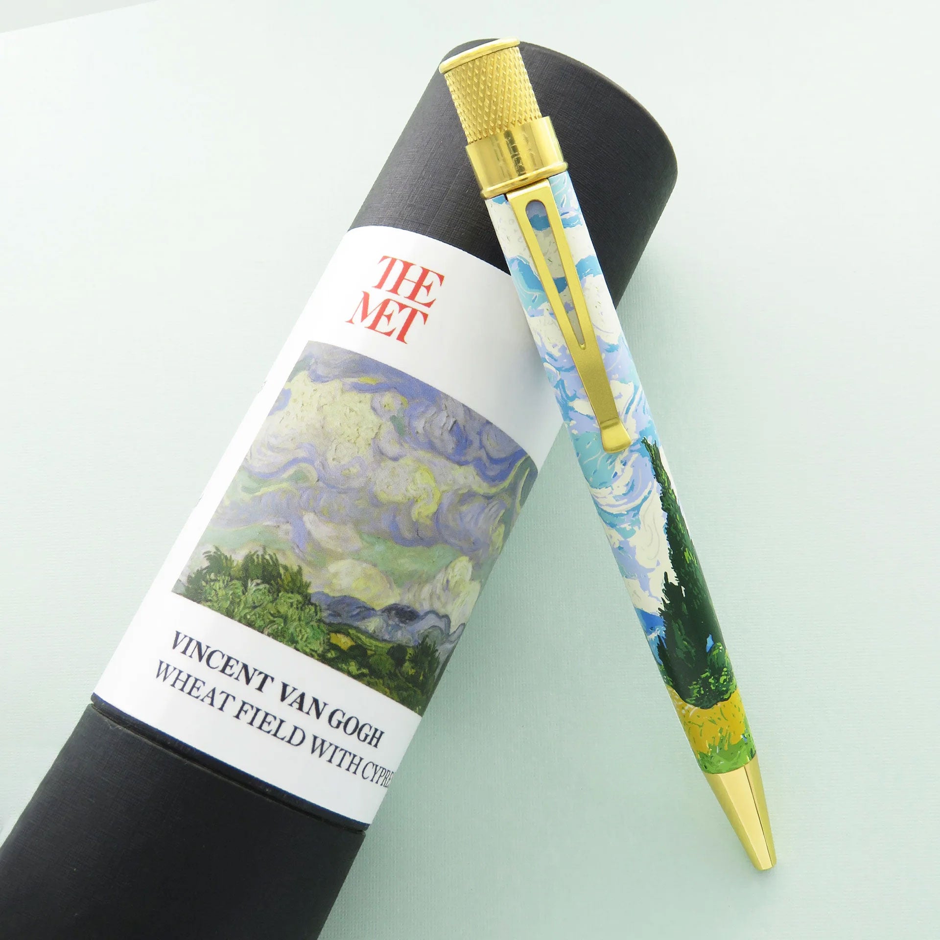 Retro 51 The Metropolitan Museum - Van Gogh Wheat Fields & Cypresses Rollerball