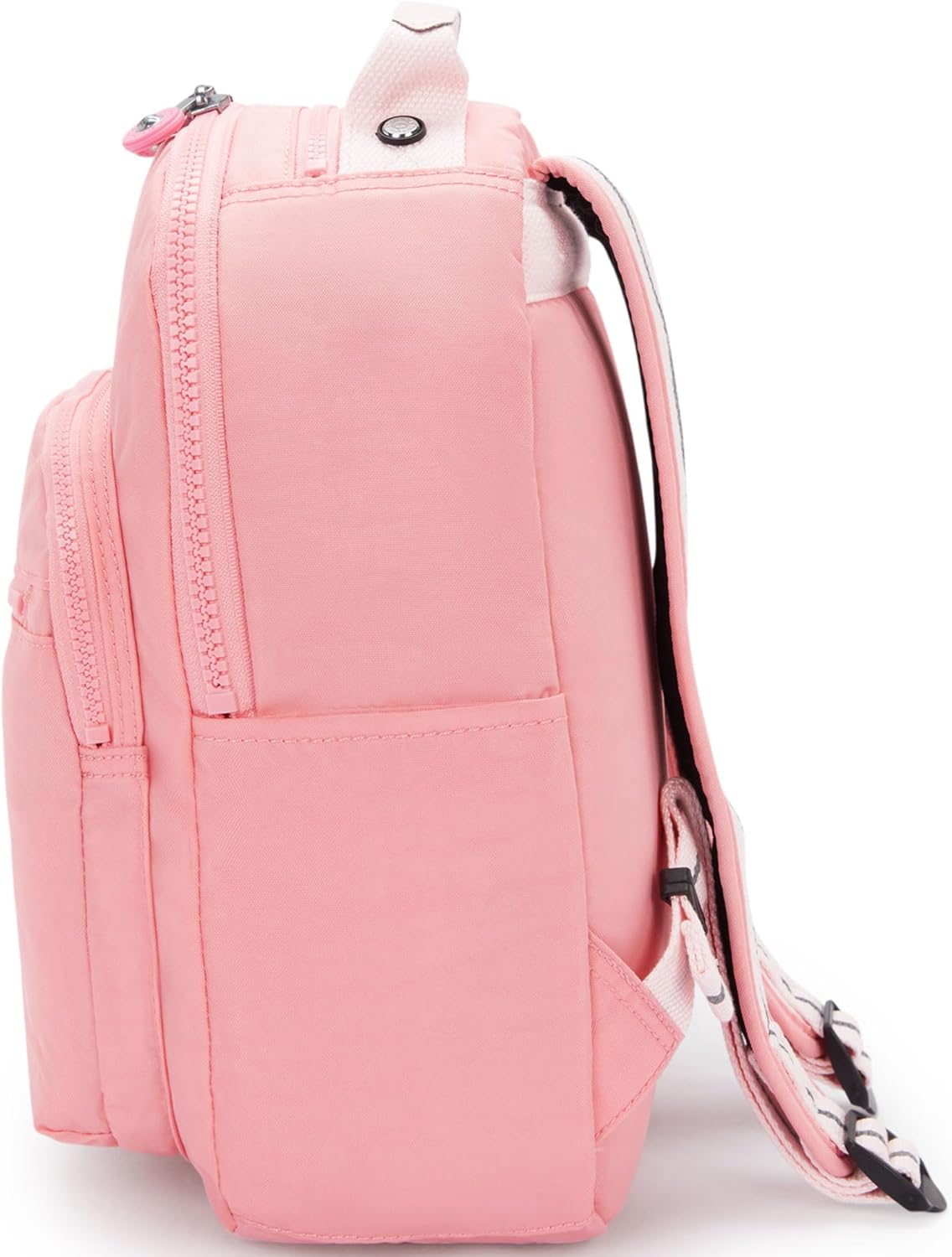 Kipling Seoul Small  Nylon Tablet Backpack - Coral Sea