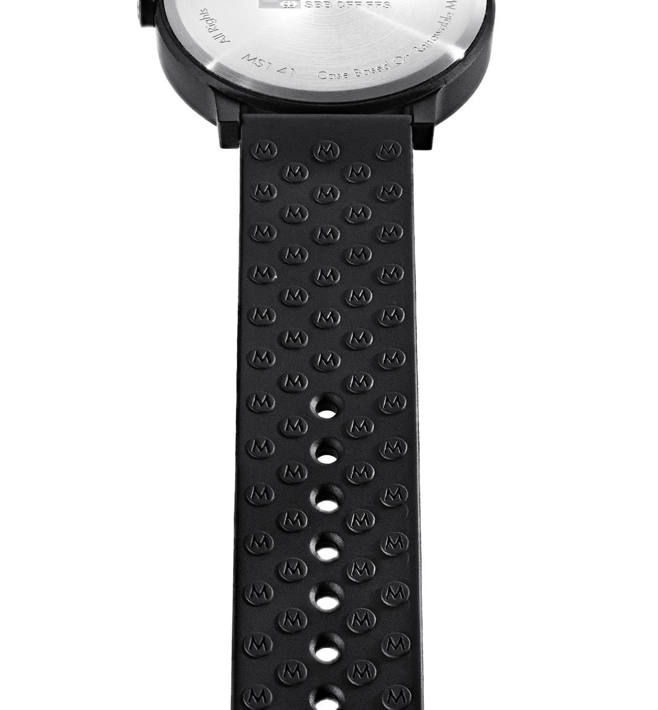 Mondaine Essence Men's Watch, 32 mm, Black Watch Strap