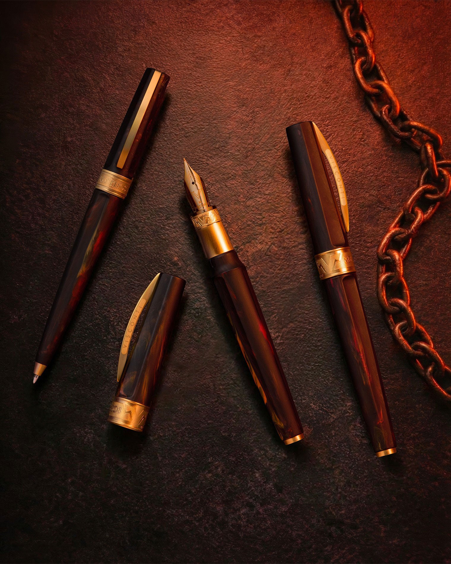 Visconti Mirage Mythos Hades Ballpoint Pen