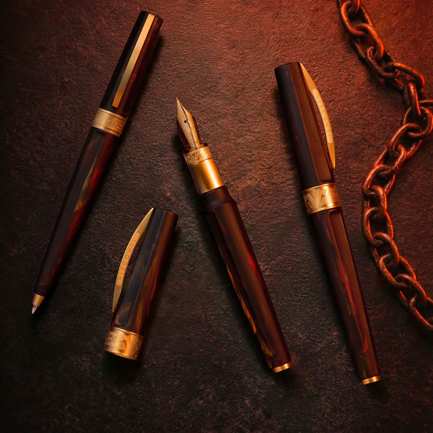 Visconti Mirage Mythos Hades Rollerball Pen