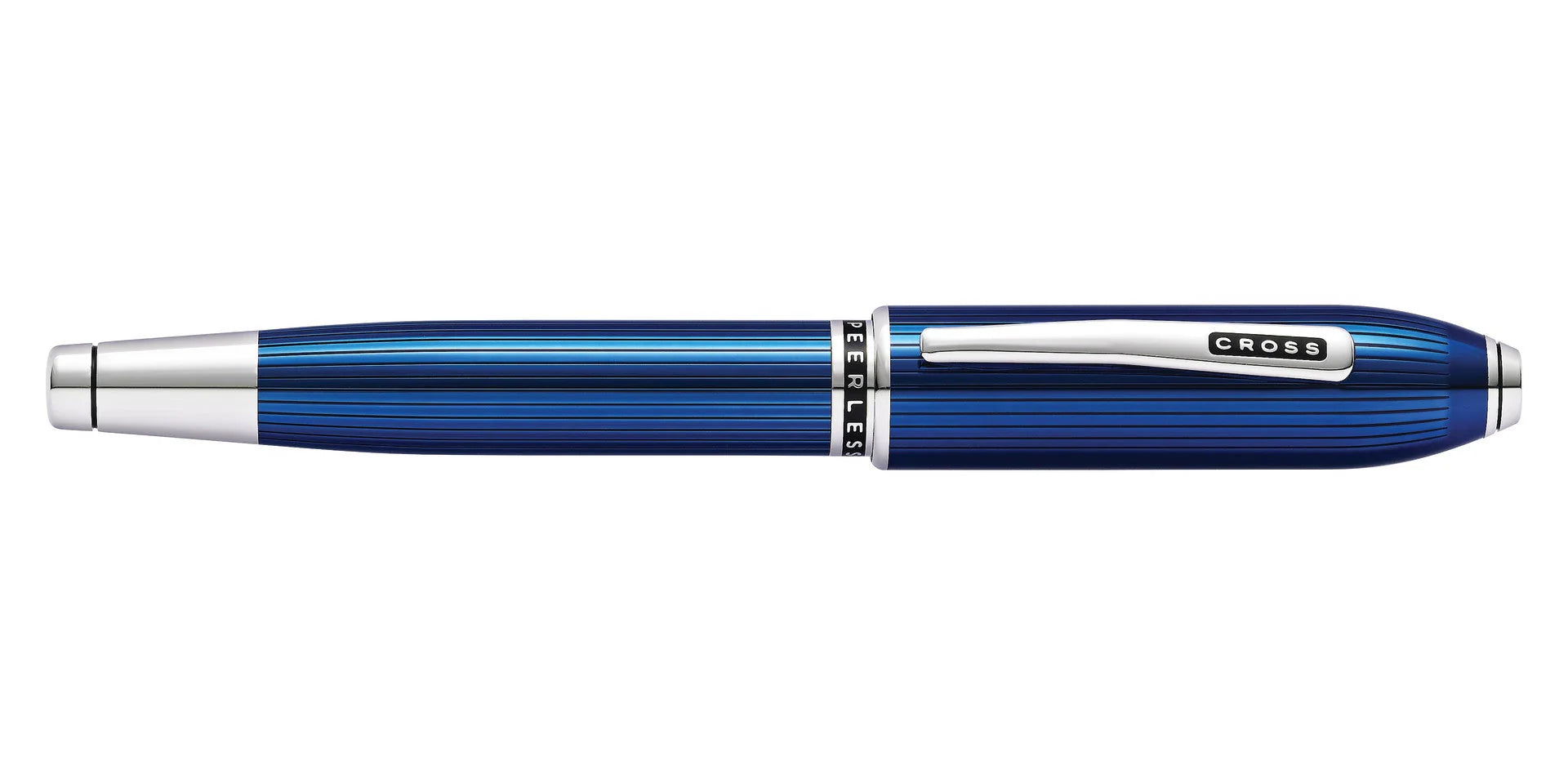 Cross Peerless Translucent Quartz Blue Rollerball Pen