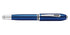 Cross Peerless Translucent Quartz Blue Rollerball Pen