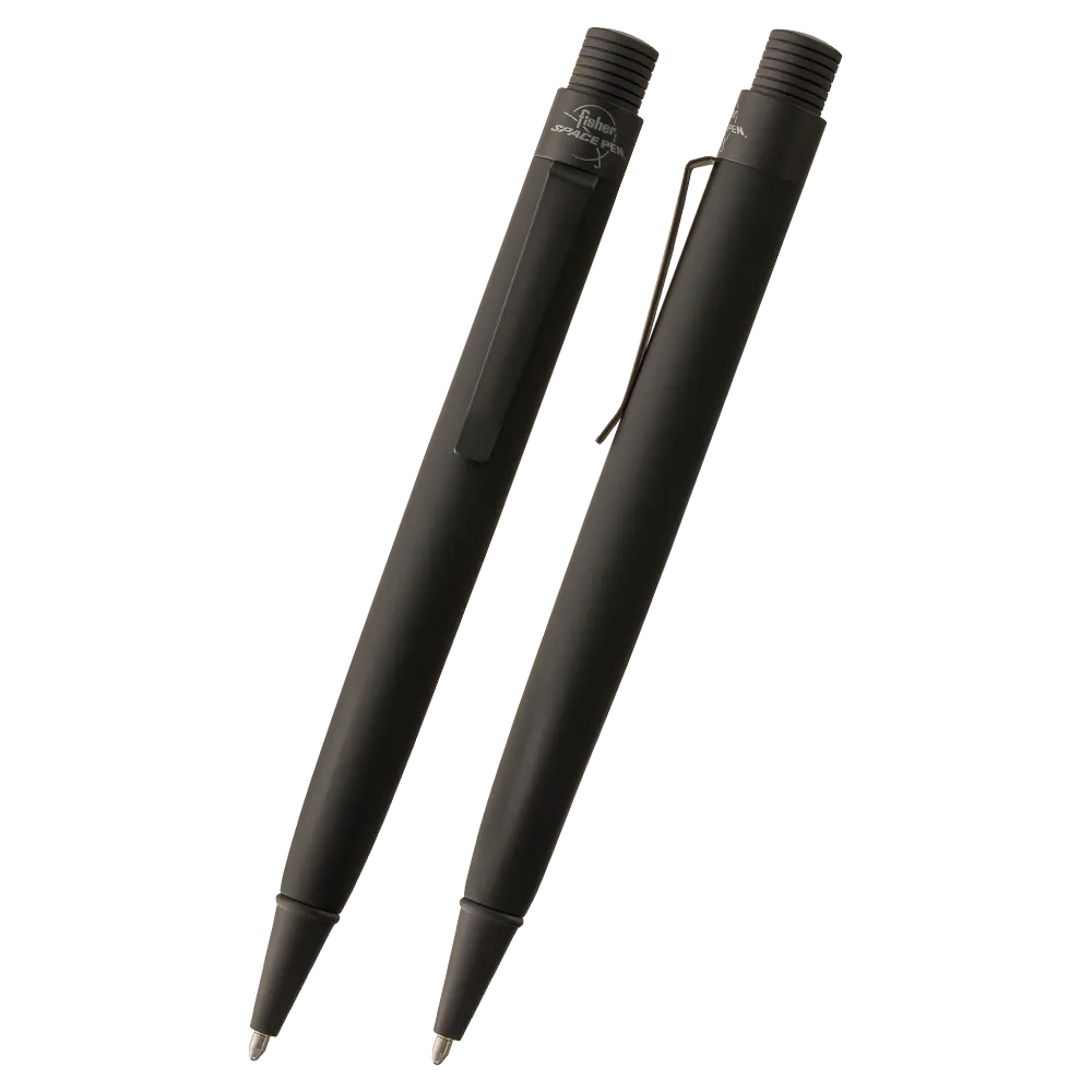 Fisher Matte Black Rubber Zero Gravity Space Pen