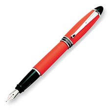 Aurora Pens Ipsilon Satin B10O Orange Fountain Pen