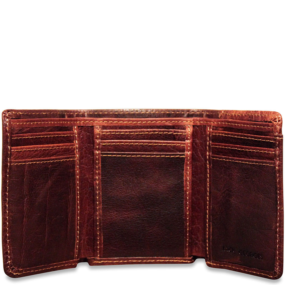 Jack Georges Voyager Tri-Fold Wallet #7305