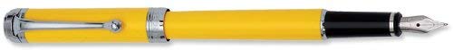 Aurora Talentum Finesse Yellow CT Fine Point Fountain Pen - AU-D13Y-F