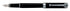 Aurora Talentum Finesse Black w/ Chrome Trim Extra Fine Point Fountain Pen - AU-D13N-EF