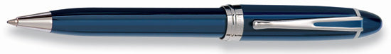 Aurora Blue w/ Chrome Trim Ballpoint Pen