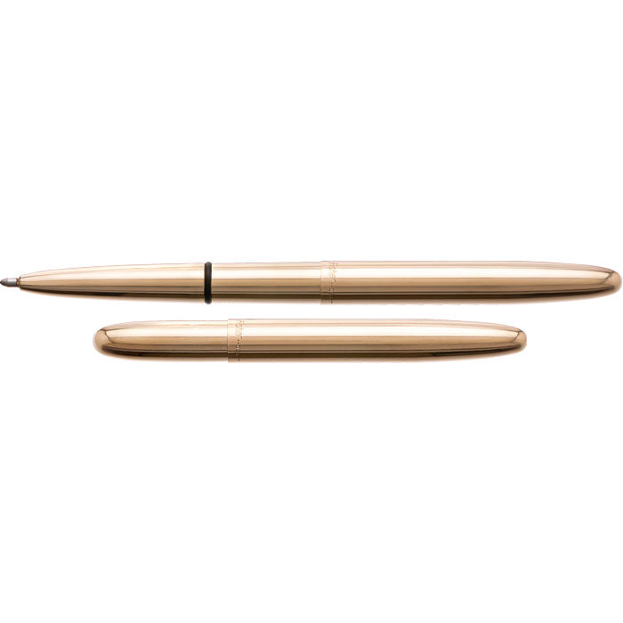 Fisher Space Bullet Space Pen, Gold Laquered Brass, Gift Boxed (400G)