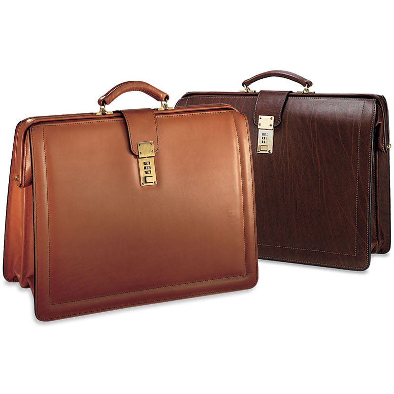 Jack Georges Belting Classic Leather Combination Briefbag JG-9005