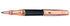 Monteverde Pens - Invincia - Rose Gold and Carbon Fiber Rollerball Pen MV40061