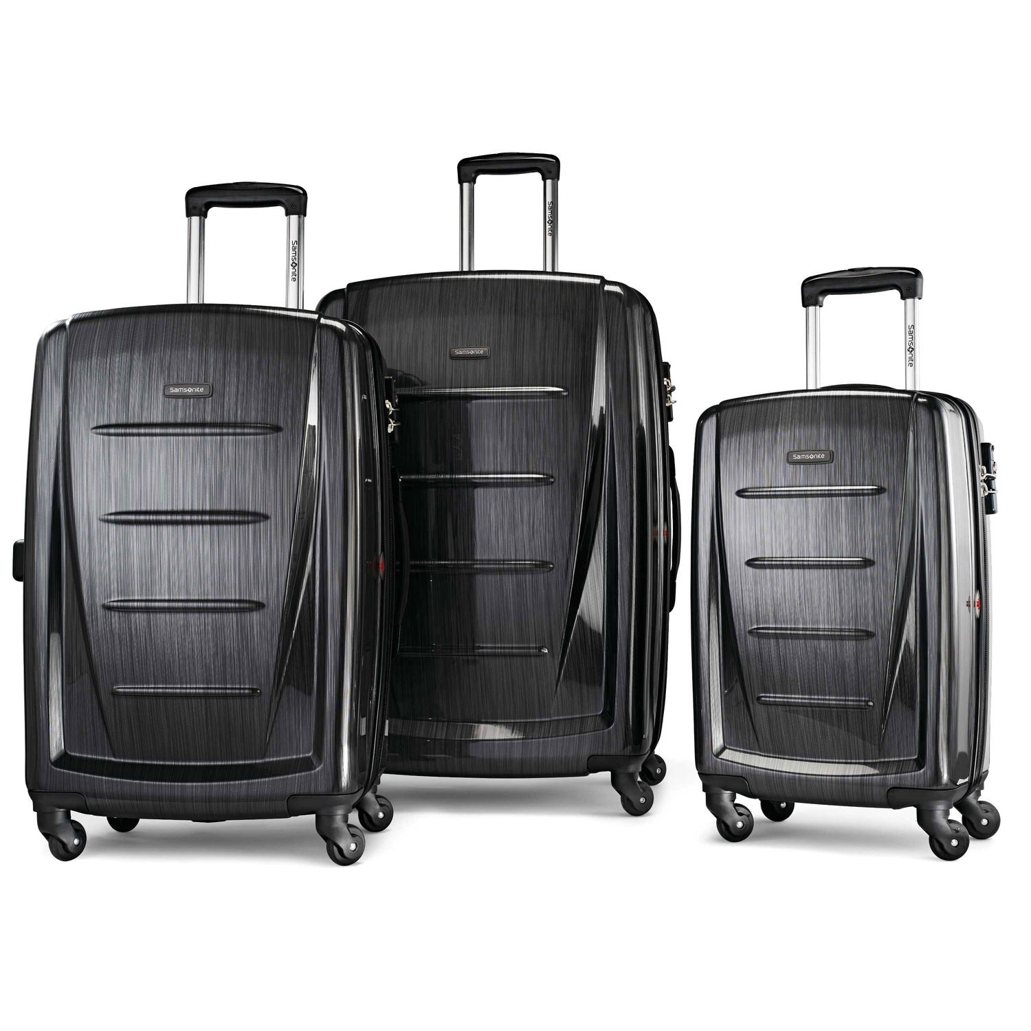 Samsonite Carbon Elite 2.0 Hardside 2-Piece Spinner Luggage Set - Black