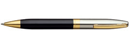 Sheaffer Pens - Legacy 9030-2 Black W/ Palladium Cap 22K Gold Trim Ballpoint