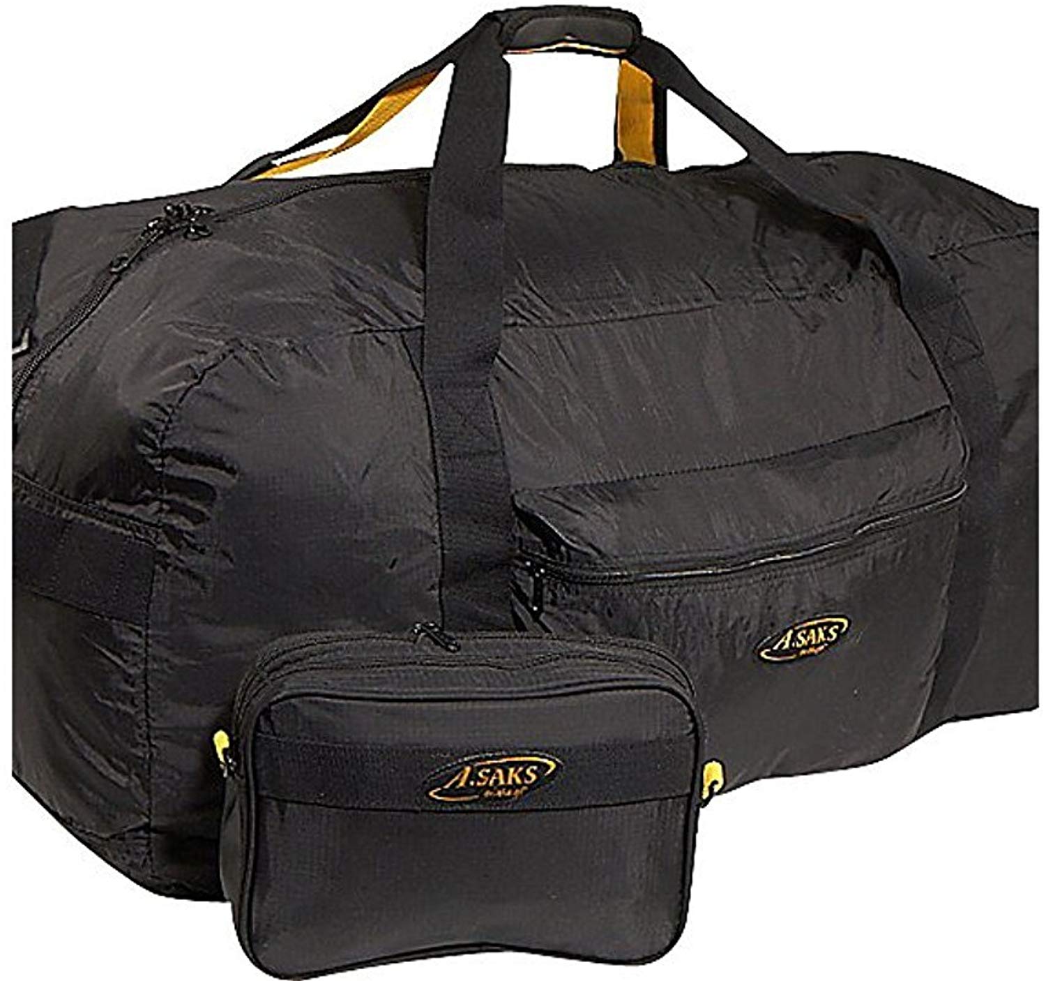 A. Saks 36" Long Duffle Bag With Pouch