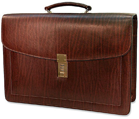 Jack Georges Belting Combination Lock Briefcase JG-9004