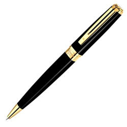 Waterman Pens - Exception Slim Black GT - Ballpoint