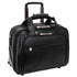 McKlein R Series 8358 Chicago Leather Detachable Wheeled Laptop Overnight W/ Removable Brief