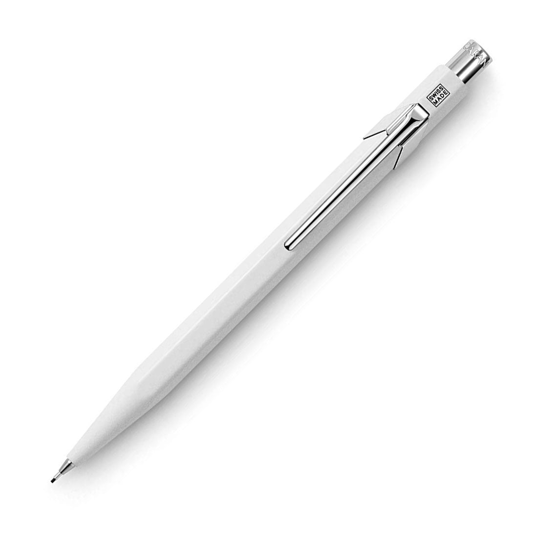 Caran d'Ache 844 Mechanical Pencil Metal White