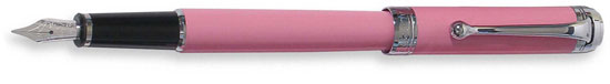 Aurora Pink w/ Chrome Trim Fountain Pen