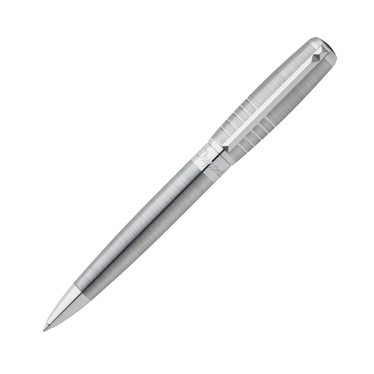 Dupont Line D Ballpoint Pen Brushed Palladium st415607