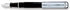Aurora Pens Talentum Black w/ Chrome D11CN Fountain Pen