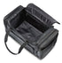 Mancini Leather Carry-on Duffle Bag, 20" x 10.75" x 10.75", Black