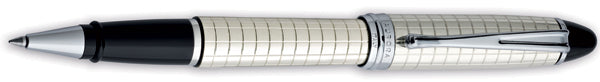 Aurora Sterling Silver Quadra Pattern Rollerball
