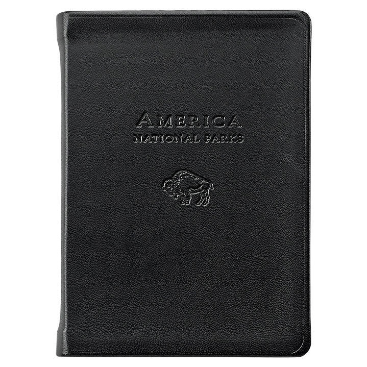 Graphic Image America National Parks Atlas Black Traditional Leather