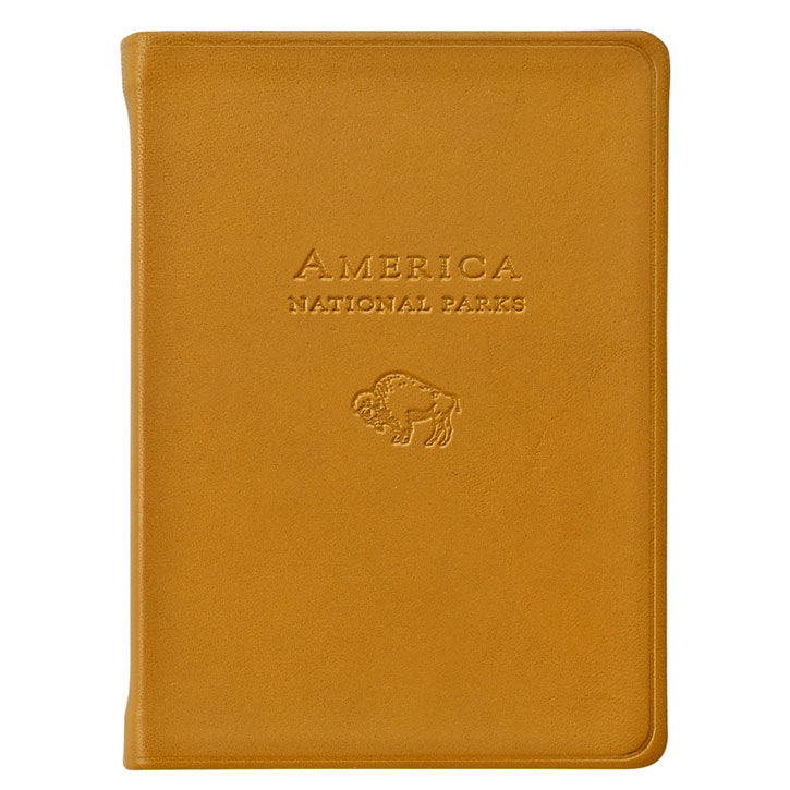 Graphic Image America National Parks Atlas British Tan Traditional Leather