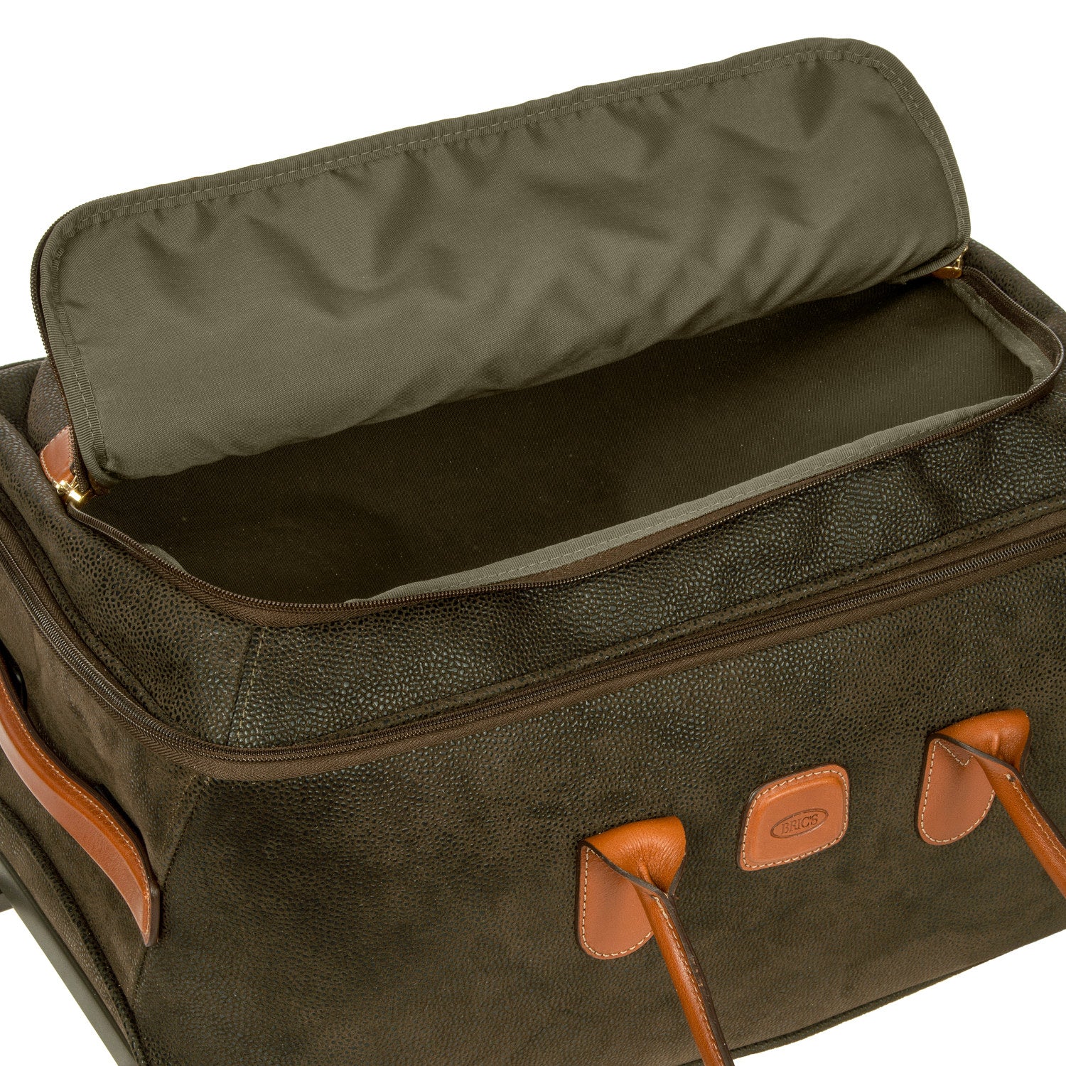 BRIC'S LIFE 21" CARRY-ON ROLLING DUFFLE BAG - OLIVE OR BLACK