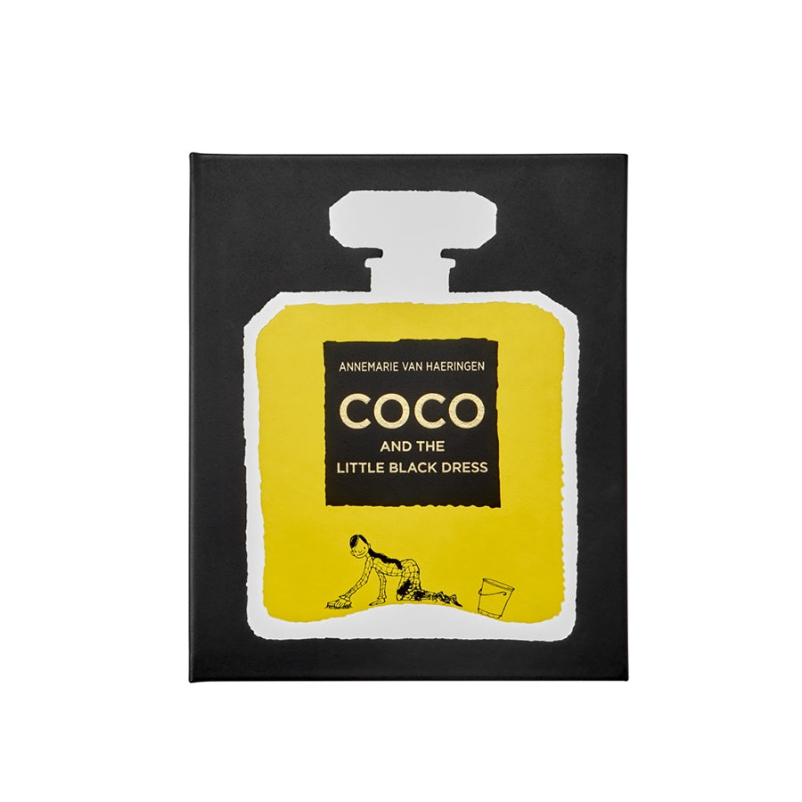 Graphic Image Coco and the Little Black Dress Genuine Leather