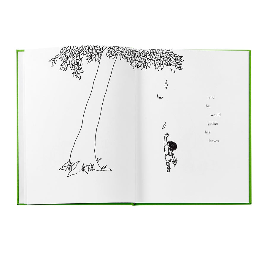 Graphic Image The Giving Tree Lime Bonded Leather