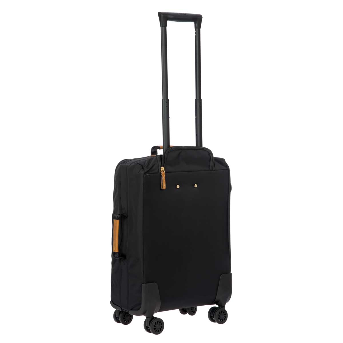 VÄRLDENS Carry-on bag with wheels, black, 13 ½x7 ¾x21 ¼/1014 oz