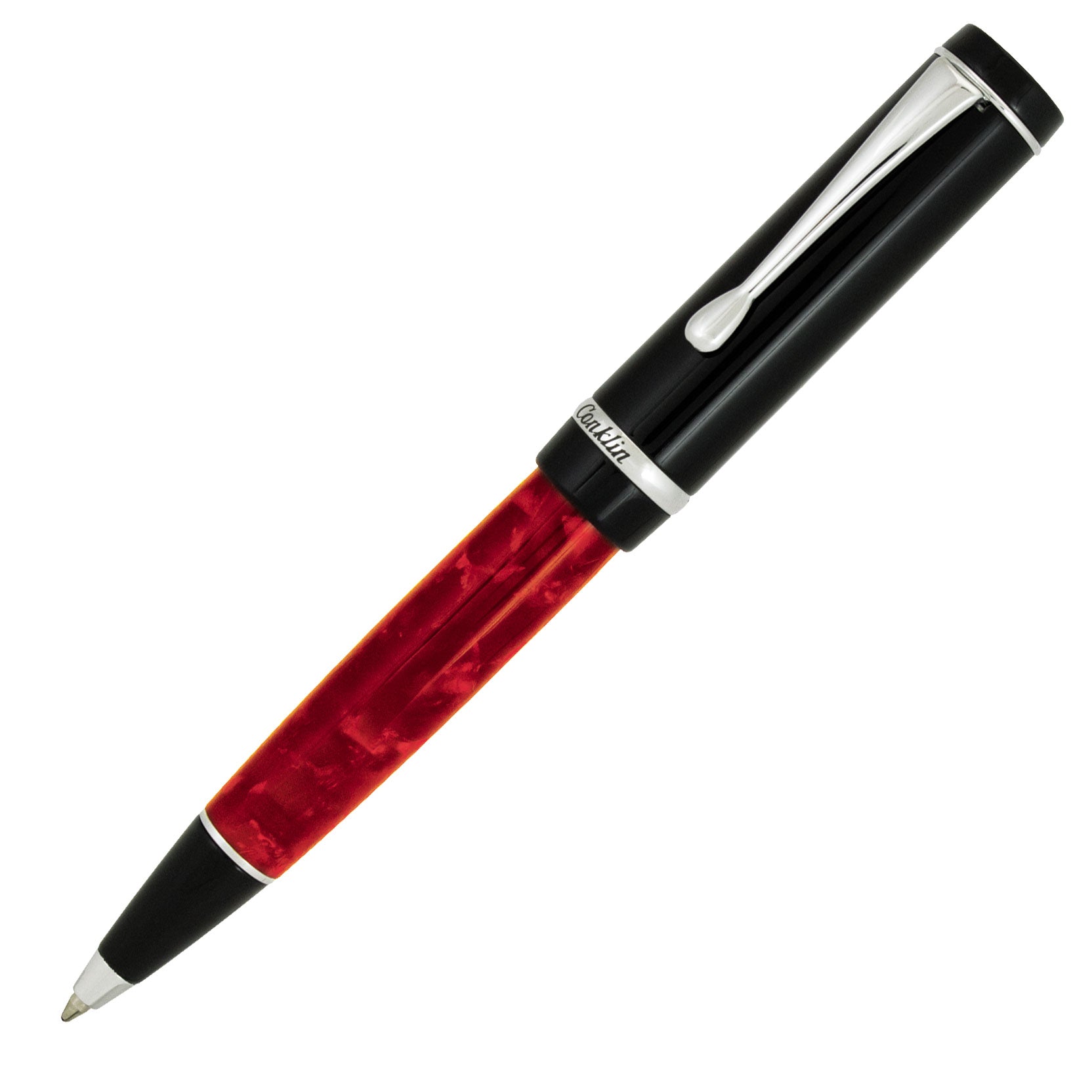 Conklin Duragraph Ballpoint Pen Red Nights