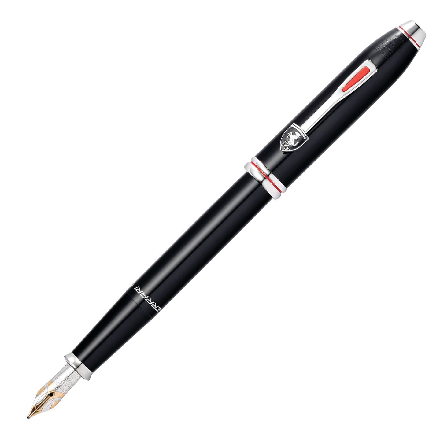 Cross Townsend Collection for Scuderia Ferrari Glossy Black Lacquer Fountain Pen