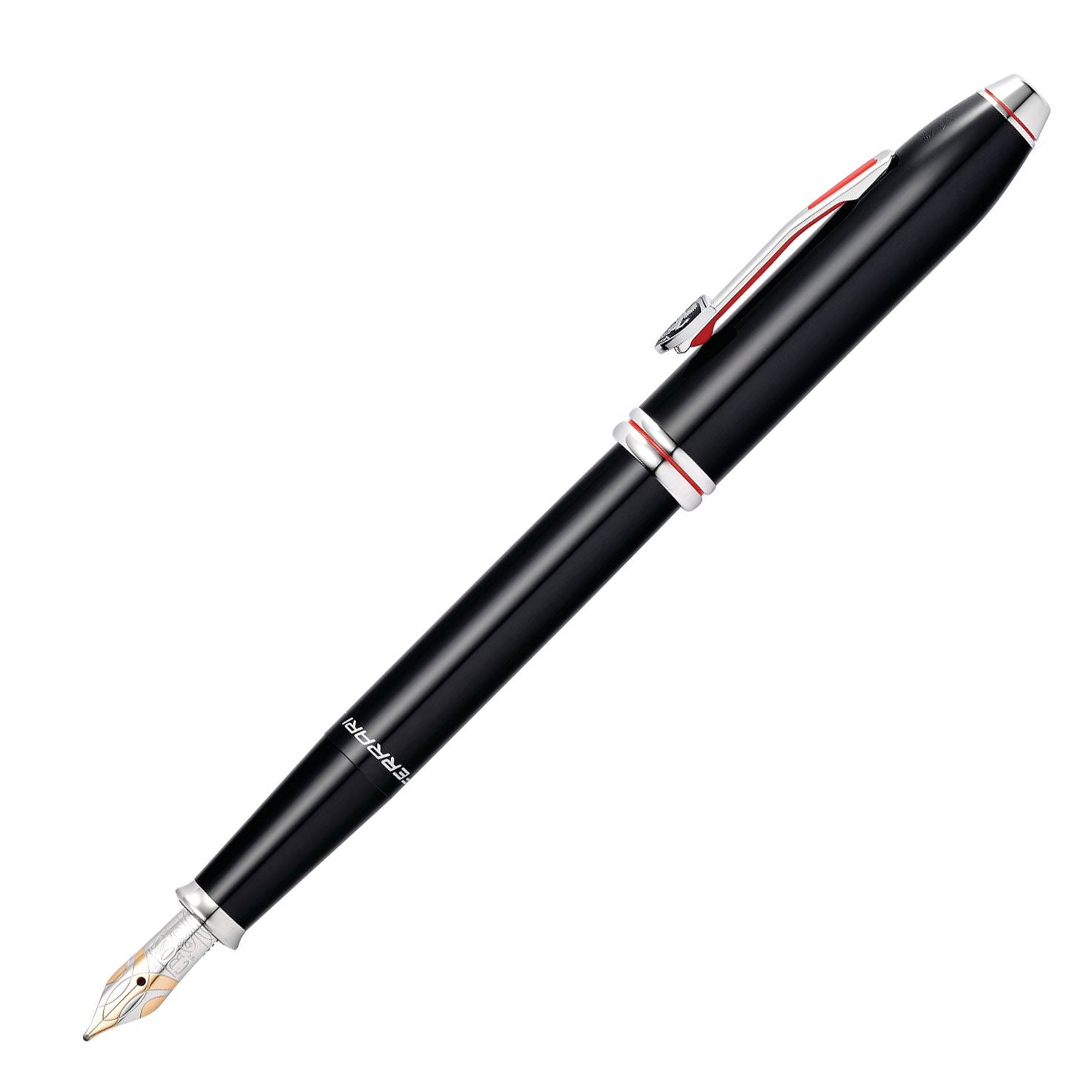 Cross Townsend Collection for Scuderia Ferrari Glossy Black Lacquer Fountain Pen