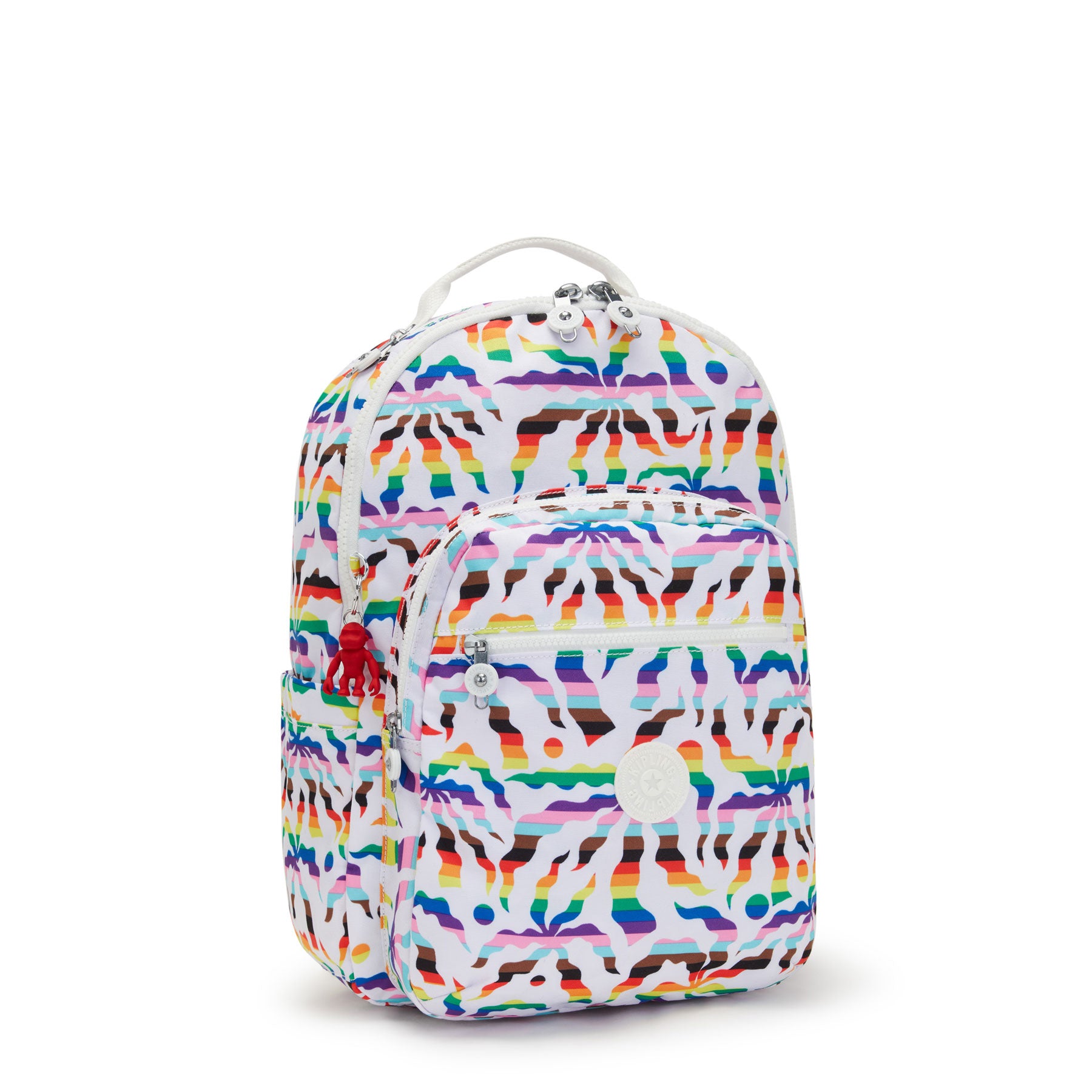 backpack laptop sleeve kipling Kipling Seoul Large Printed 15" Laptop Backpack