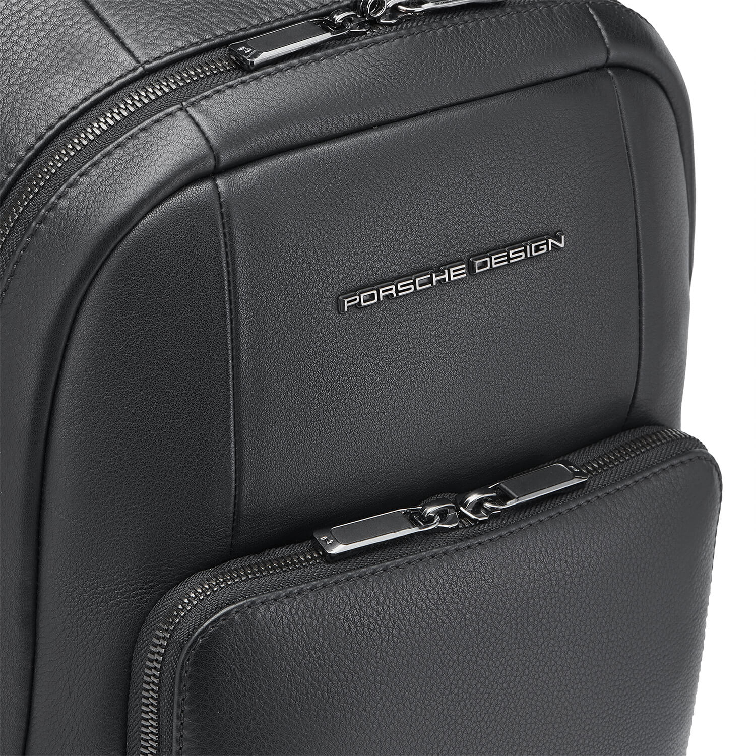 Porsche Design Roadster Leather Backpack Small - Black