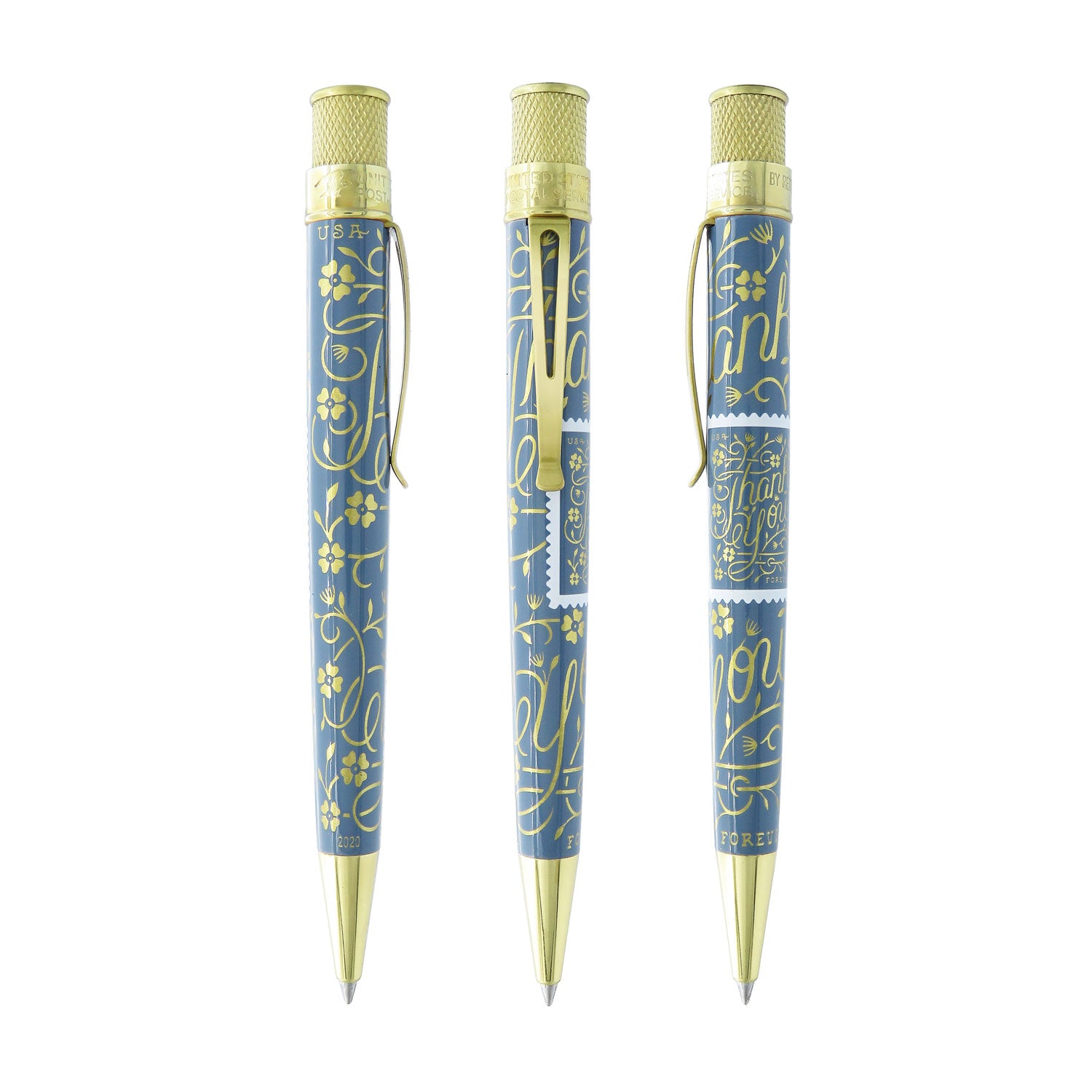 Retro 51 Officially Licensed United States Postal Service "Thank You" Stamp Rollerball Pen