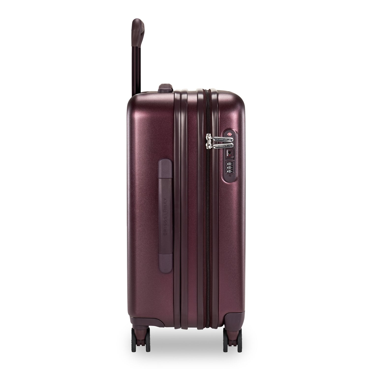 Briggs & Riley Sympatico 2.0 International Carry-On Expandable Spinner Plum