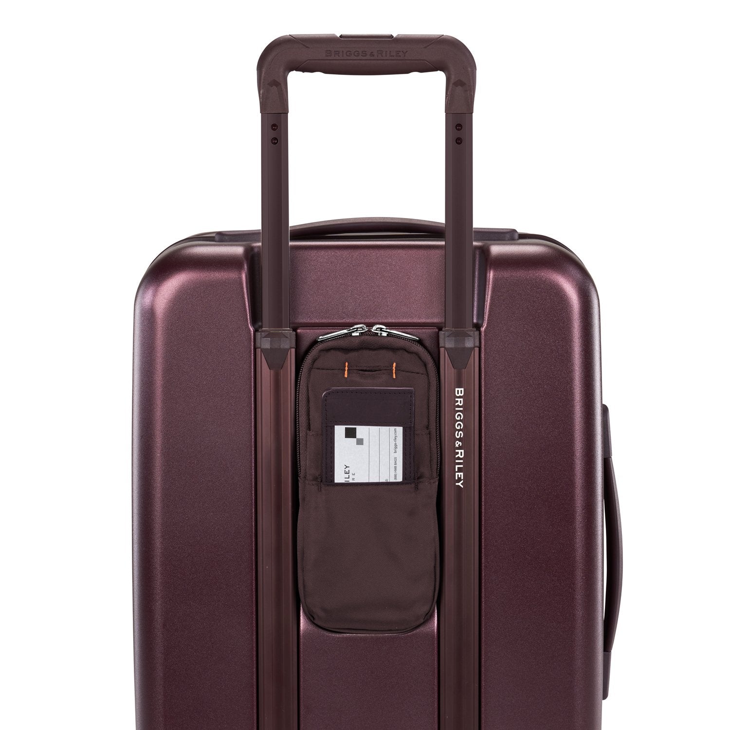 Briggs & Riley Sympatico 2.0 International Carry-On Expandable Spinner Plum