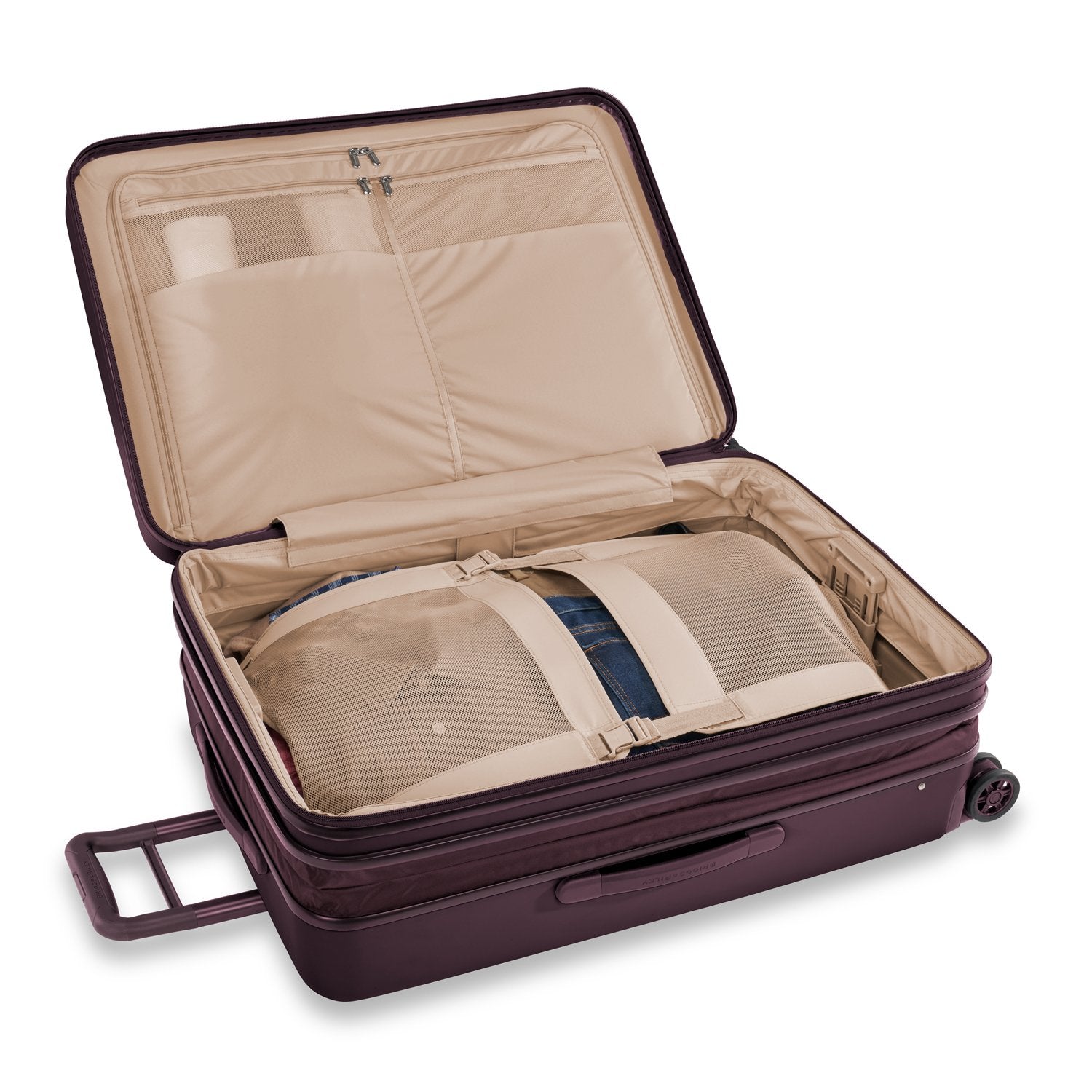 Briggs & Riley Sympatico 2.0 Large Expandable Spinner Plum