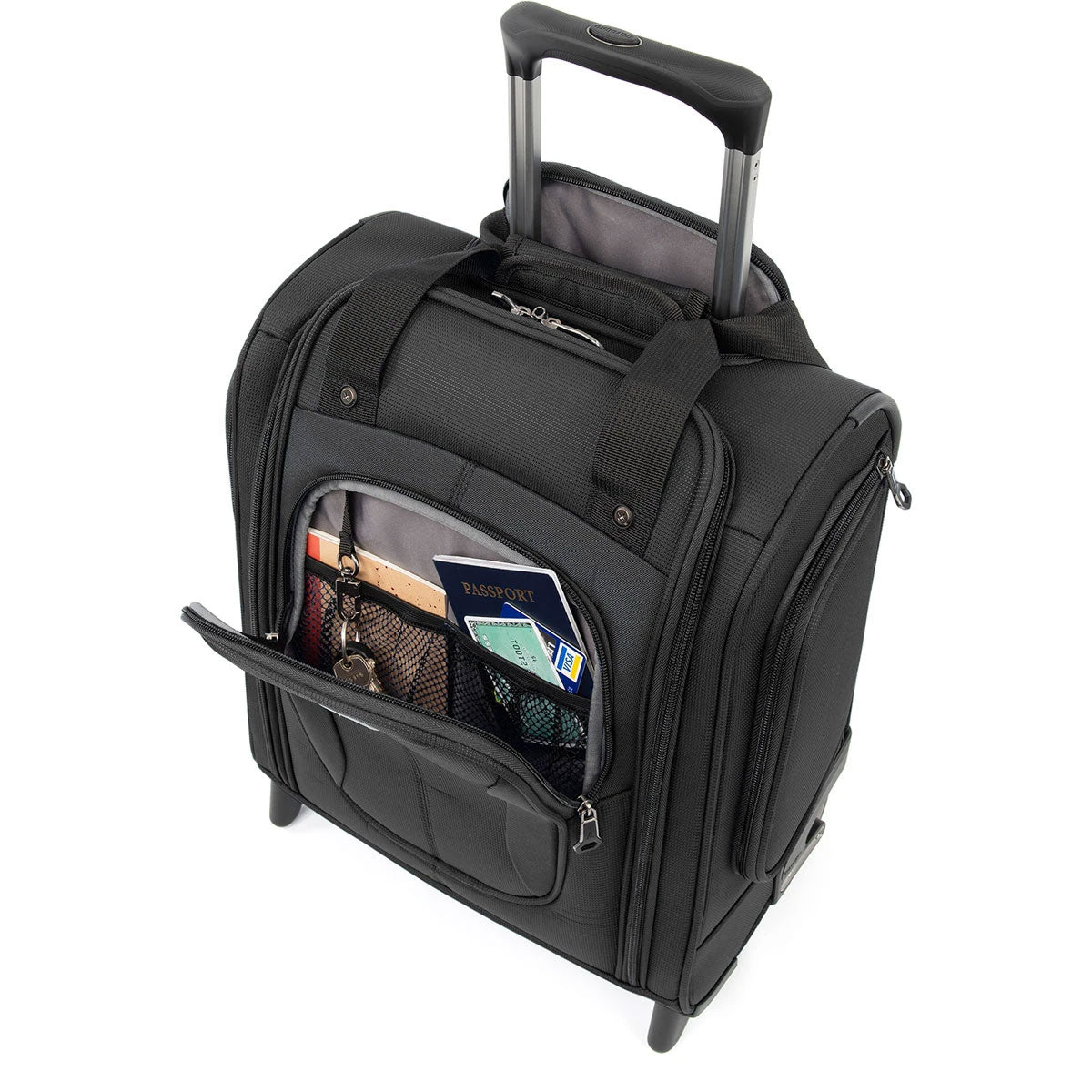 Travelpro TourLite Rolling UnderSeat Carry-on Black