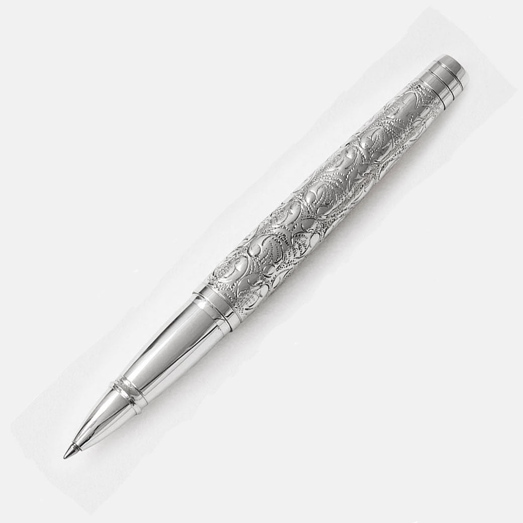 Yard-O-Led The Viceroy Grand Sterling Silver Victorian Rollerball Pen