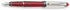 Aurora Sterling Silver Cap and Red Barrel Fountain Pen